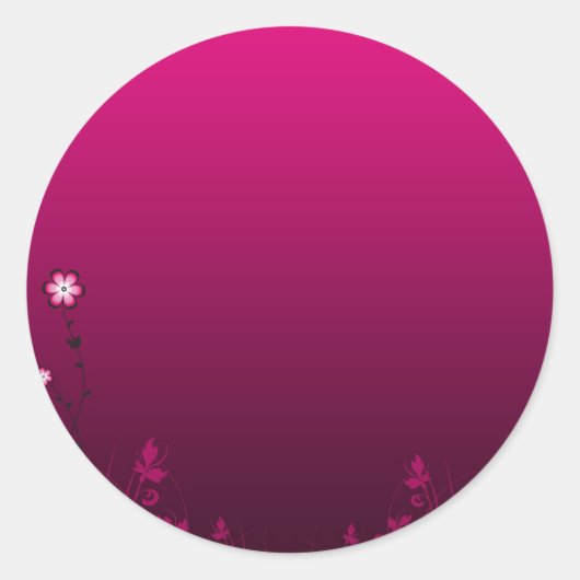 Découvrez des Stickers Rond Classique De Haute Qua (Devant)