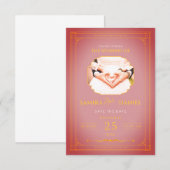 Découvrez la carte Faire-part de mariage parfaite (Devant / Derrière)