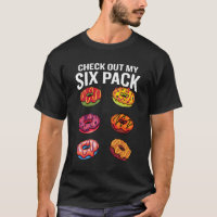 Découvrez Mon T-shirt Soft Funny Donut Fitness Six
