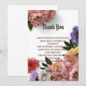 Découvrez notre collection de Cartes de remercieme (Devant / Derrière)