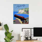 Découvrez Porto Rico - Affiche Voyage (Bureau à domicile)