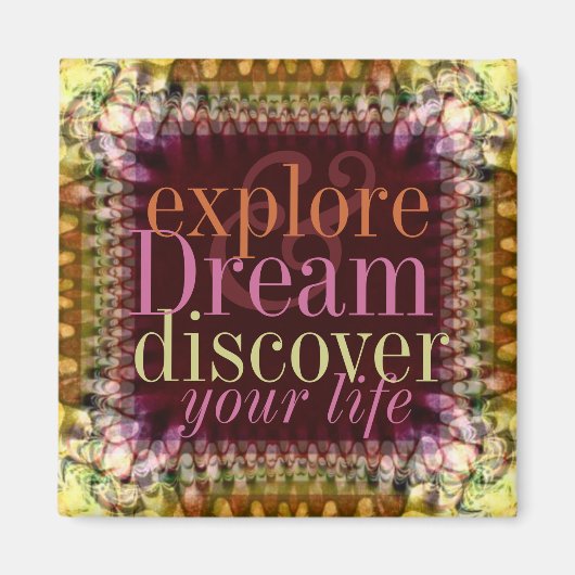 découvrez votre vie Magnet (Devant)