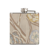 Decratief Organza Chintz Floral Design Heupfles (Achterkant)