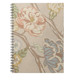 Decratief Organza Chintz Floral Design Notitieboek
