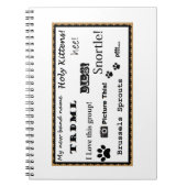 Décrivez ceci ! carnet (Devant)