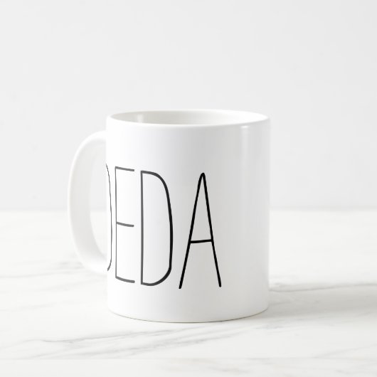 Deda Coffee Mug (Gauche) (Devant gauche)