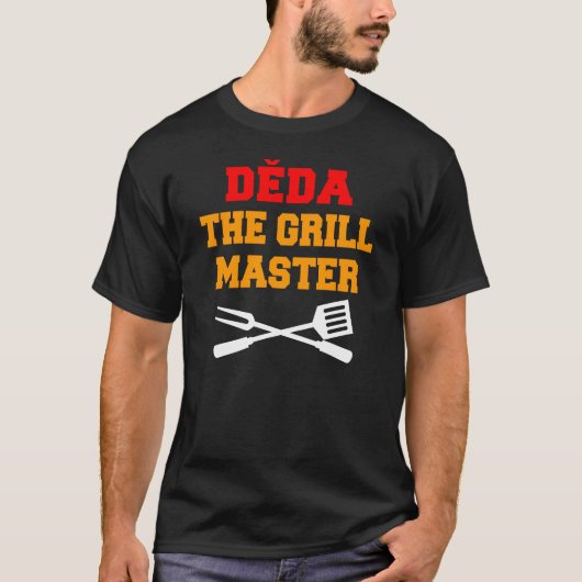 Deda The Grill Master (OP DARK) T-shirt (Voorkant)