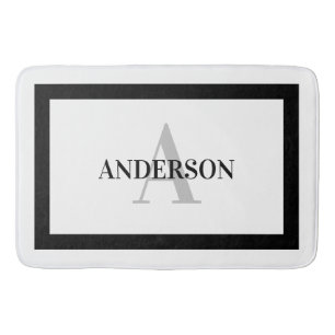 Dedendaagse koloniale begrenzing bath Mat