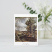 Dedham Vale van John Constable Briefkaart (Staand voorkant)