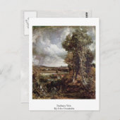 Dedham Vale van John Constable Briefkaart (Voorkant / Achterkant)