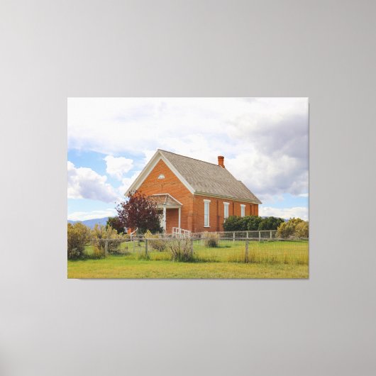 Dedicated 1892  canvas afdruk (Voorkant)