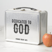 DEDICATED TO GOD COOL BLACK TEKST (In situ)