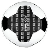 DEDICATED TO GOD COOL WHITE TEKST VOETBAL (Gedraaid)