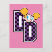Dee Dee Athletic Letters Graphic Briefkaart (Voorkant)