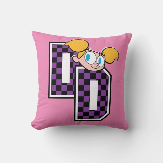 Dee Dee Athletic Letters Graphic Kussen (Voorkant)