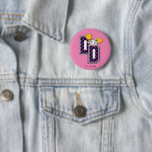 Dee Dee Athletic Letters Graphic Ronde Button 5,7 Cm (In situ)