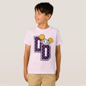 Dee Dee Athletic Letters Graphic T-shirt (Voorkant volledig)