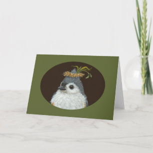 Dee Dee de titmouse wenskaart Kaart
