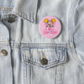 Dee Dee - I Love Unicorns Ronde Button 5,7 Cm (In situ)