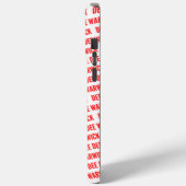 Dee Dee Warwick Red iPhone 14 Pro Max Hoesje (Achterkant / Links)