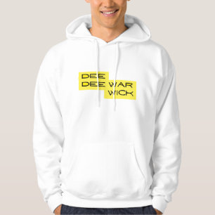Dee Dee Warwick Yellow Black Mannen Hoodie