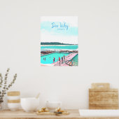 Dee Why Northern beaches sydney Poster (Keuken)