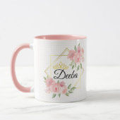 deeba arabe nom de fille Mug (Gauche)