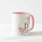 deeba arabe nom de fille Mug (Devant droit)