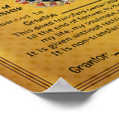 Deed to my heart Print, Value Poster Paper (Matte) (Coin)