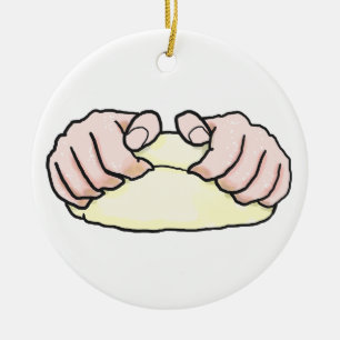 deeg keramisch ornament
