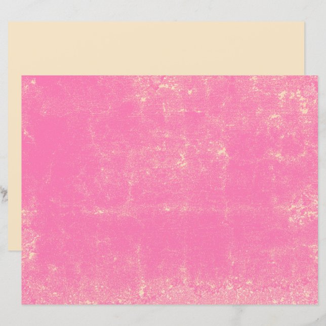  deeg van de textuur Roze Chic Decoupage Patroon (Voorkant / Achterkant)