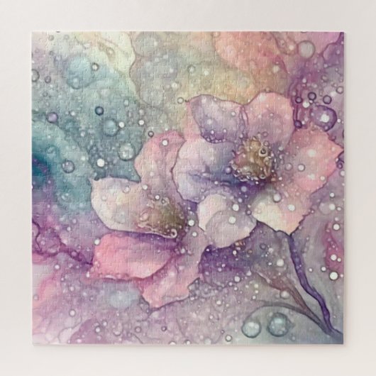 deegbloemen legpuzzel (Verticaal)