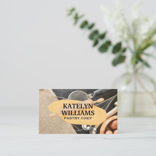 Deegroller | Bakgereedschap Visitekaartje (Staand voorkant)