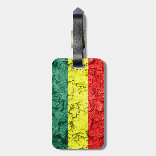  deegvlag bagagelabel (Achterkant verticaal)