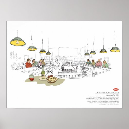 deegwaren van makelaars poster (Voorkant)