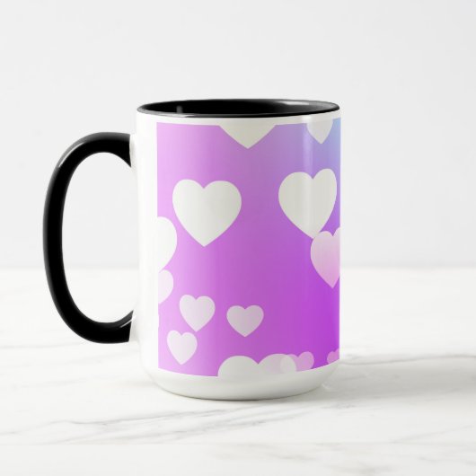 Deegwaren verwarmen twee tonde koffie- en theethee mok (Links)