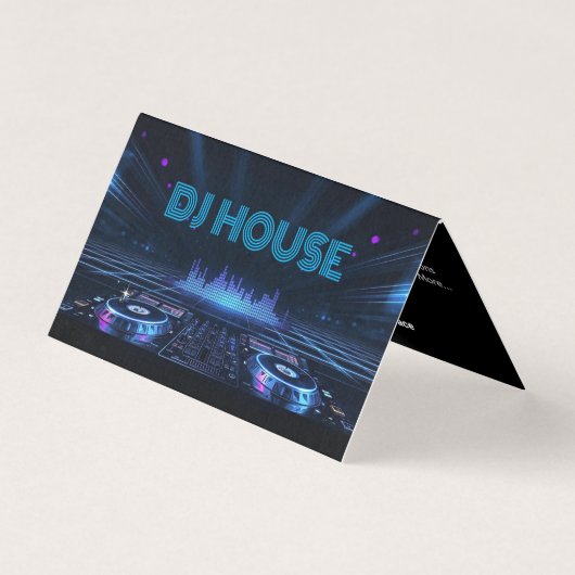 Deejay DJs Mixant Musique Événement Musical Modern (Front)