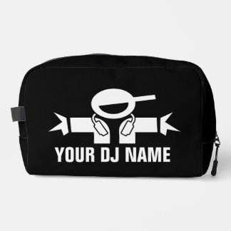 DeeJay toilettas met aangepaste DJ-naam Toilettasje