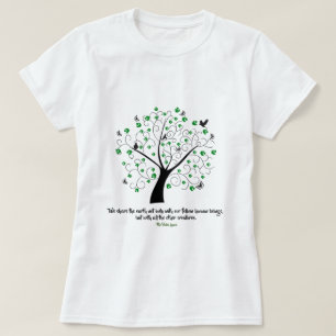 Deel de Aarde Dalai Lama Quote T-shirt