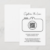 Deel de liefde Foto delen QR-code bijlage (Voorkant / Achterkant)