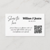 Deel De Liefde QR Code Bijlage Kaart (Voorkant)