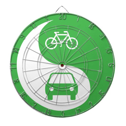 Deel de Road Yin Yang Dartbord (Voorkant)