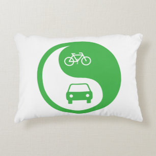 Deel de Road Yin Yang Decoratief Kussen