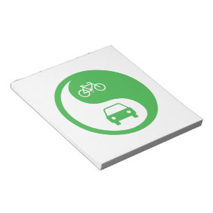 Deel de Road Yin Yang Notitieblok