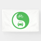 Deel de Road Yin Yang Spandoek (Horizontaal)