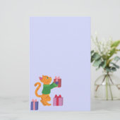 Deel de vreugde van Kerstmis! Briefpapier (Staand voorkant)