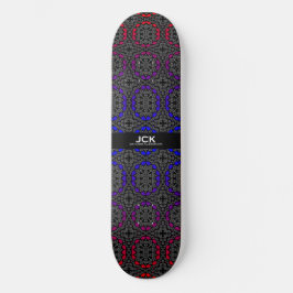 Deel dertien's caleidoscoop art achttien skateboard
