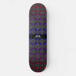 Deel dertien's caleidoscoop art negentien skateboard
