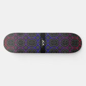 Deel dertien's caleidoscoop art zeventien skateboard (Horizontaal)
