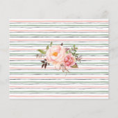 Deel een datumidee voor de kaart van de bruidsfees (Achterkant)